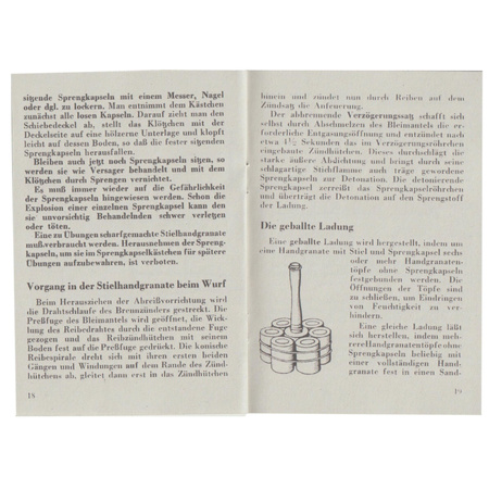 Die Handgranate 24 manual - repro