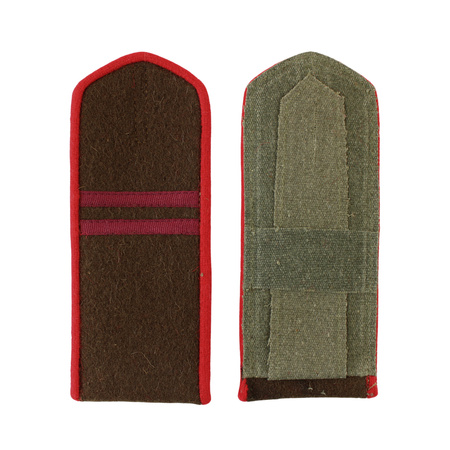 M1943 infantry field shoulder boards - mladshiy serzhant - repro