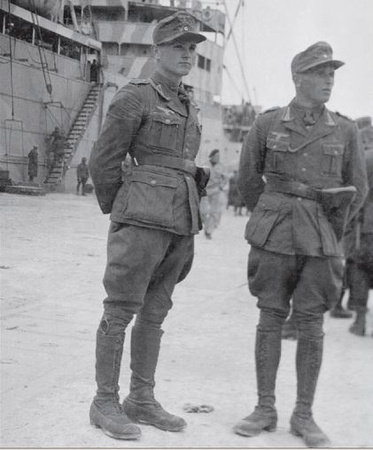 Tropenstiefel, WH DAK tropical high boots, late war type - repro