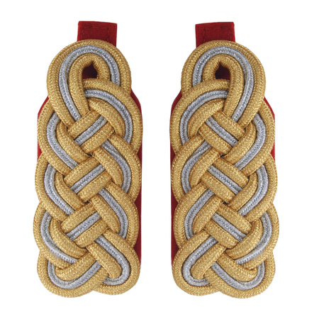 General shoulder boards - red piping - repro