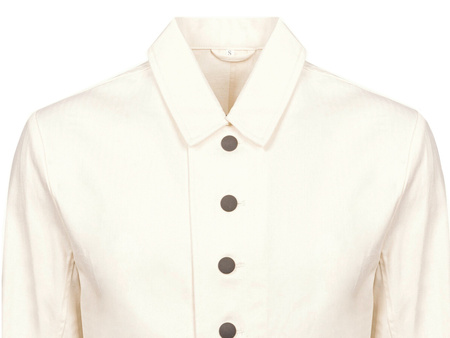 Drillichjacke - biały drelich roboczy