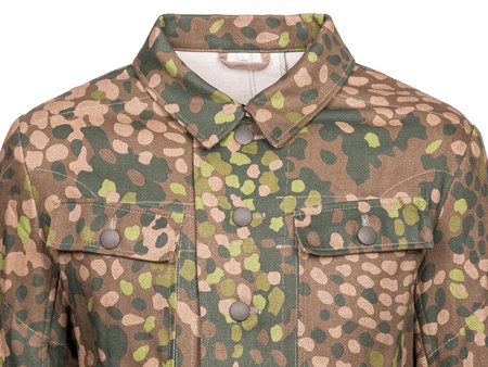 M44 Erbsentarn field tunic - pea dot - repro