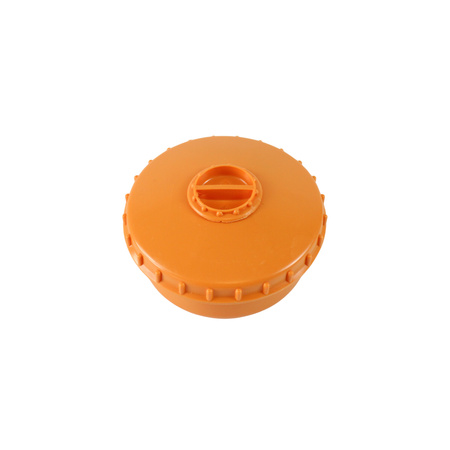 German orange salt shaker "Salzbüchse" - replica