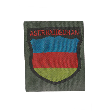 Volunteer Arm Patch, Aserbaidschan, BeVo, First pattern - replica