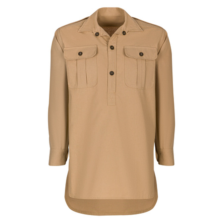 British Tropical Khaki Drill Shirt - Replica