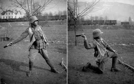 Rohrgranate, Austro-Hungarian hand grenade - replica