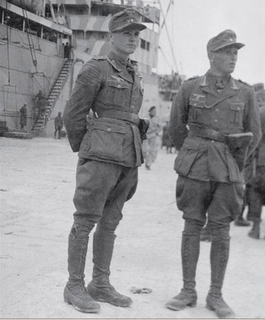 Tropenstiefel, buty tropikalne wysokie, wersja wczesna - replika