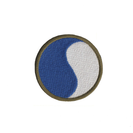 Patch of 29th US Infantry Division - repro