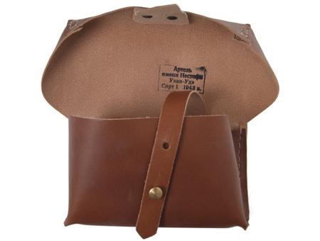 SVT-40/Mosin universal ammo pouch - leather - repro