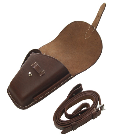 M1935 ViS holster - dark brown leather - repro