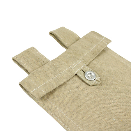 RKKA canvas shovel carrier - button fastening