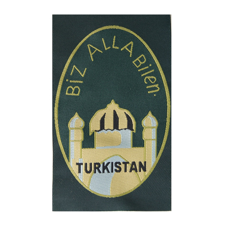 Turkistan - Biz Alla Bilen patch - BeVo - repro