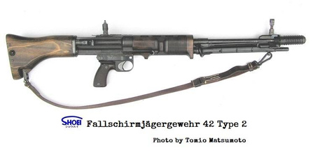 Shoei Fallshirmjägergewehr 42,  FG 42 rifle, type II