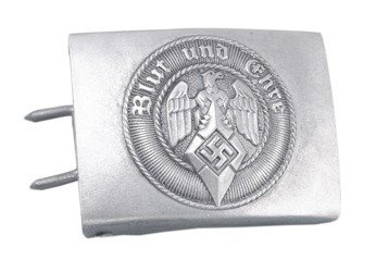 HJ Koppelschloss - Hitler's Youth belt buckle - aluminium - repro