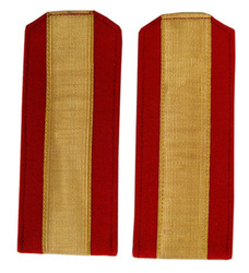 Service officer cadet (podkhorunzhiy) shouder straps - red - repro