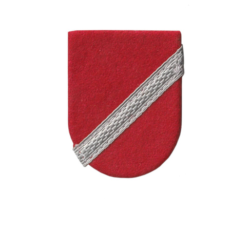 Latvian national patch - SS woolen - repro