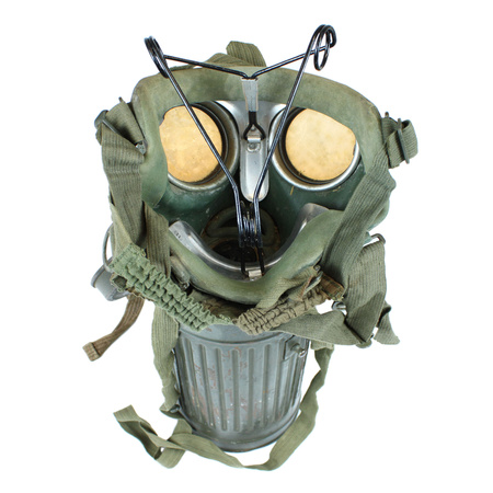Maskenspanner, gas mask tensioner - repro