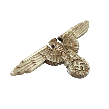 SS visor cap eagle, antique effect - repro