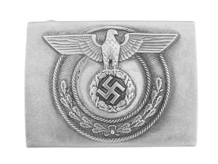 SA-Wehrmannschaften Koppelschloss - Sturmabteilung section belt buckle - aluminum - repro