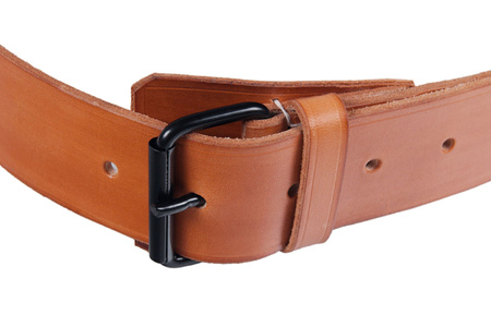 M1915 Feldkoppel - EM/NCO belt - brown leather - repro