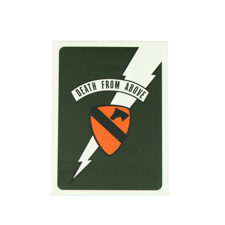Karty do gry US Army, Death from above - replika