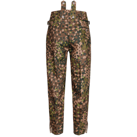 M44 Erbsentarn field trousers - pea dot - repro