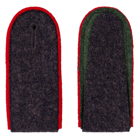 LW shoulder boards - artillery - red - repro