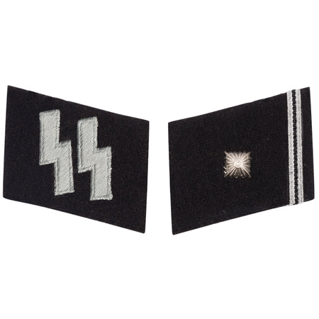 SS collar tabs - Scharführer - repro