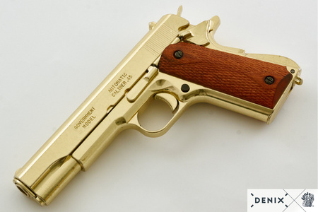Denix 5312, replika Colt M1911A1 - złoty