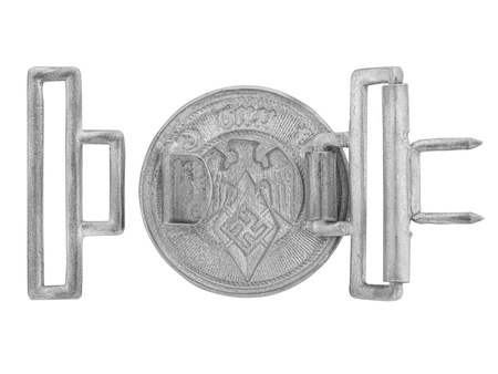 Hitlerjugend Koppelschloss - belt buckle for sewn - aluminium - repro