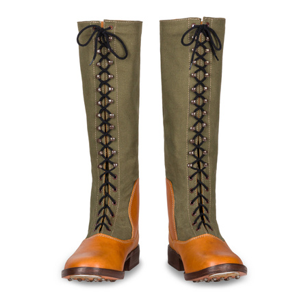 Tropenstiefel, WH DAK tropical high boots, late war type - repro