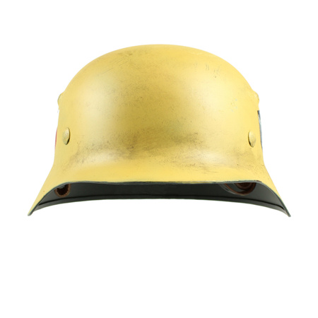 Stahlhelm M40 helmet with WH decal, DAK camo, sightly aged