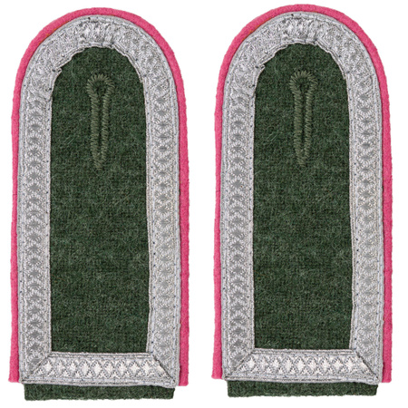 Wehrmacht Heer M40 senior NCO shoulder boards - armoured