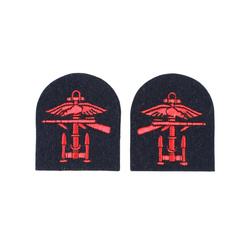 British "Combined Operations" sleeve patches, shield - replica