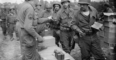 US food ration pack Type K, Set B (Breakfast) - Replica