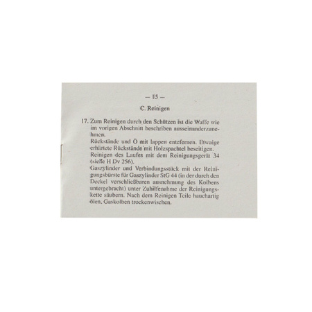 Die Sturmgewehr 44 manual - repro