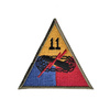 patch of 11th US Armored Division - repro