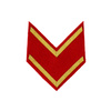 Soviet Chevrons - sleeve patches, Captain M40, pair