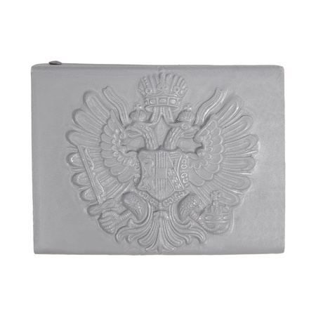 Austro-Hungarian M15 grey belt buckle, attached emblem - repro