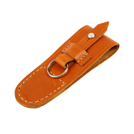 Fastened police keychain, brown, 2nd PR - repro 