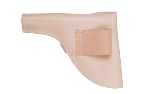 Polish pre-war Nagant holster - undyed - repro