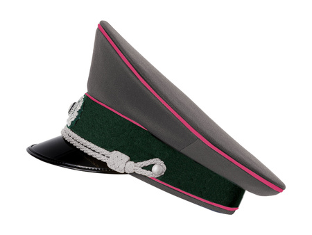 EREL Schirmmütze WH Panzerwaffe - gabardine - armoured piping - repro