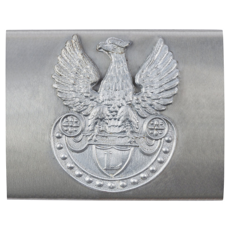 Polish Legions belt buckle, steel version with steel eagle - repro