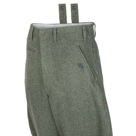 Reithose, bryczesy oficerskie sukienne - replika