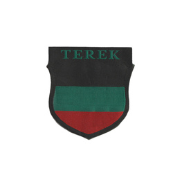 Tarcza na ramię ochotników, Terek, BeVo - złożona