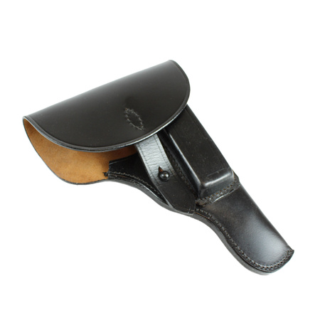 Holster for the Astra 600, black leather - repro
