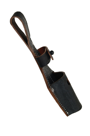 M84/98 bayonet frog with strap - black - repro 