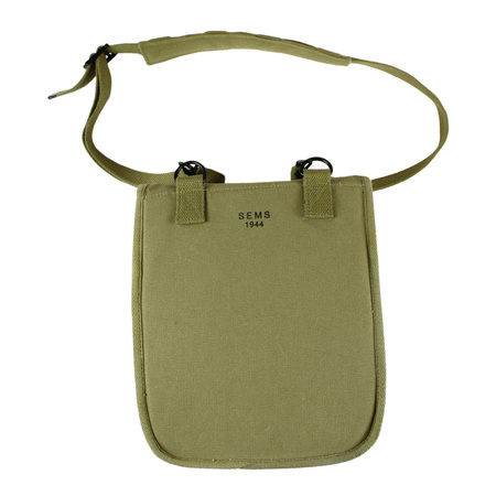 U.S. Army M-1938 map case, no map insert - repro