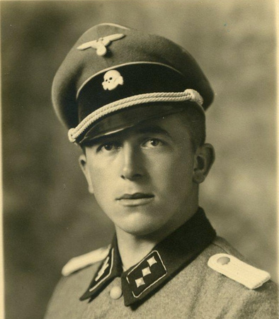 SS-Totenkopf, czaszka metalowa - replika