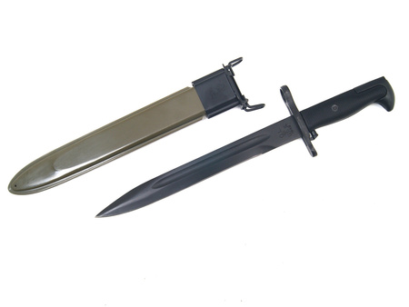 U. S. M1 bayonet with M7 scabbard - repro